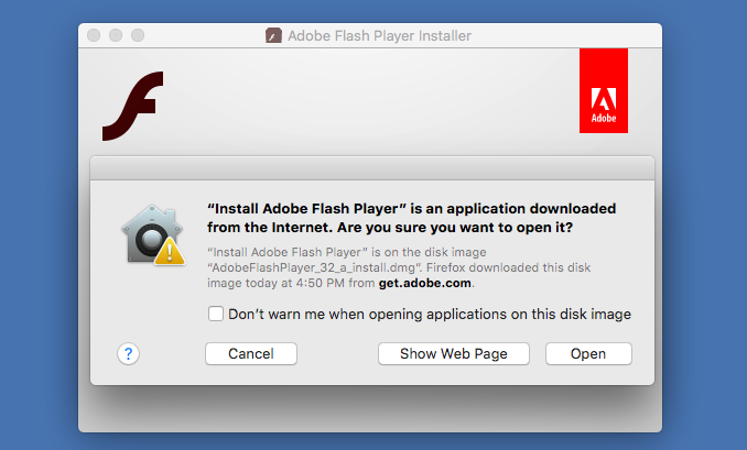 download adobe flash player on my mac